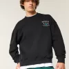 Sudadera con cuello redondo y gráfico de gimnasio Boxy Atlas Bronze Sudadera con cuello redondo y gráfico de gimnasio Boxy Atlas Bronze