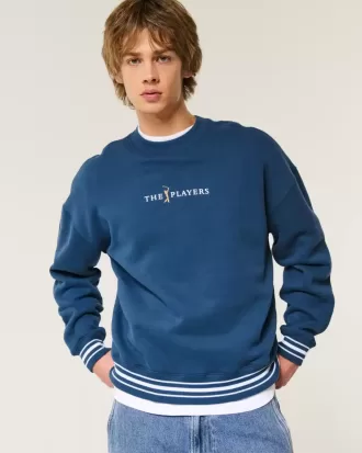 Sudadera con cuello redondo y gráfico de golf de The Players