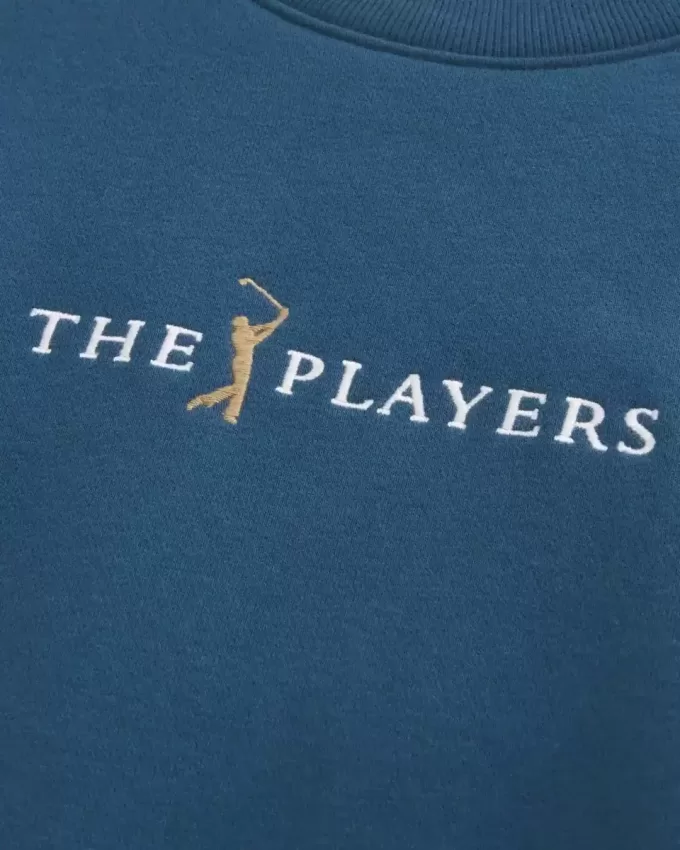 Sudadera con cuello redondo y gráfico de golf de The Players Sudadera con cuello redondo y gráfico de golf de The Players
