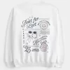 Sudadera con cuello redondo y gráfico de graduación de gran tamaño de la clase de 2025 Sudadera con cuello redondo y gráfico de graduación de gran tamaño de la clase de 2025