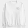 Sudadera con cuello redondo y gráfico de graduación de gran tamaño de la clase de 2025 Sudadera con cuello redondo y gráfico de graduación de gran tamaño de la clase de 2025