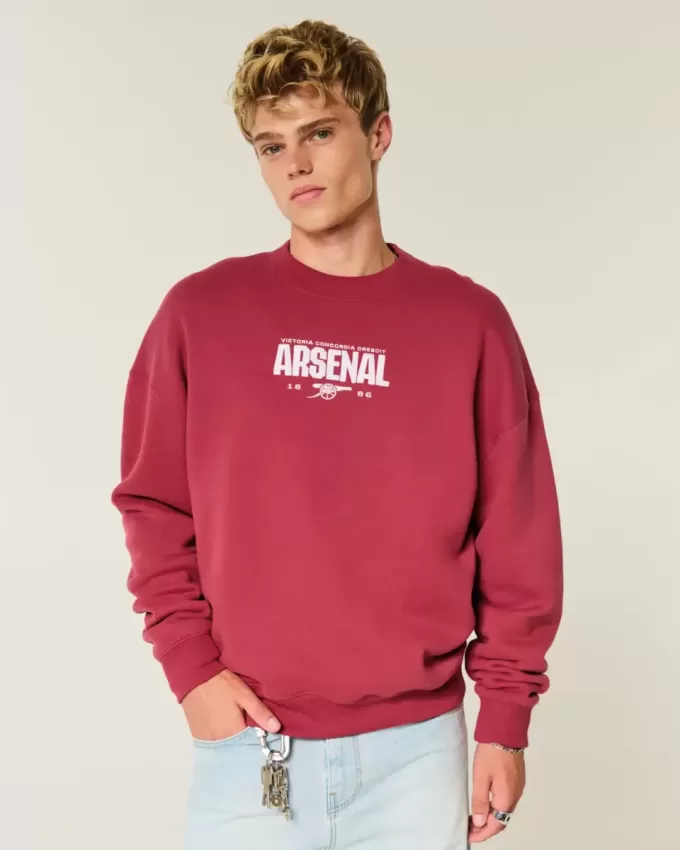 Sudadera con cuello redondo y gráfico del Arsenal FC Sudadera con cuello redondo y gráfico del Arsenal FC