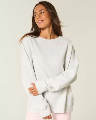 Sudadera extragrande con lazo en la espalda de la Clase ’26