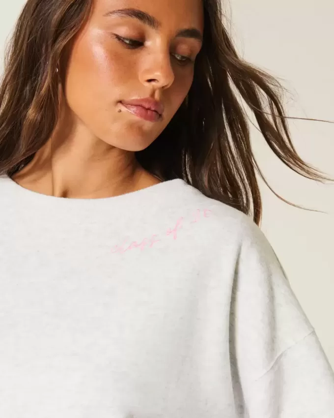 Sudadera extragrande con lazo en la espalda de la Clase ’26 Sudadera extragrande con lazo en la espalda de la Clase ’26