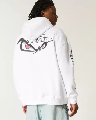 sudadera holgada con capucha grfica no fear 2 330x413 - Sudadera holgada con capucha gr&aacute;fica "No Fear"