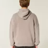 Sudadera holgada con capucha y estampado de araña Sudadera holgada con capucha y estampado de araña