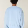 Sudadera holgada con cuello redondo y estampado gráfico de Key West