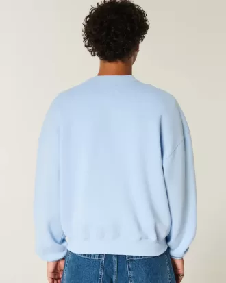 Sudadera holgada con cuello redondo y estampado gráfico de Key West