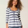 Suéter babydoll de punto trenzado