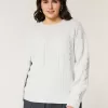 Suéter de punto trenzado Comfy Cloud de Hollister Suéter de punto trenzado Comfy Cloud de Hollister
