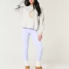 Suéter Hollister Comfy Cloud Bunny con gráfico de cuello redondo Suéter Hollister Comfy Cloud Bunny con gráfico de cuello redondo