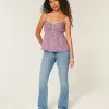Top babydoll con botones Top babydoll con botones