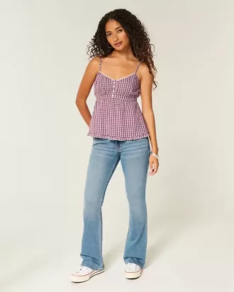 Top babydoll con botones