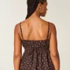 Top babydoll con botones Top babydoll con botones