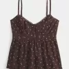 Top babydoll con botones Top babydoll con botones