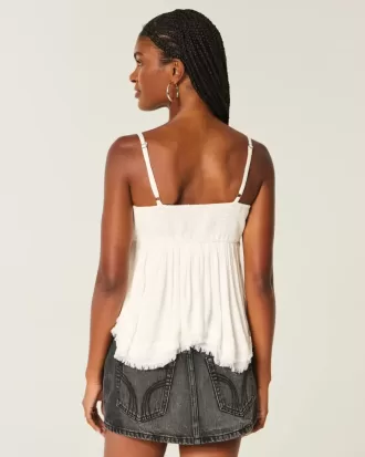 Top babydoll con tachuelas fácil de llevar