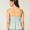 Top babydoll de gasa fácil de llevar Top babydoll de gasa fácil de llevar