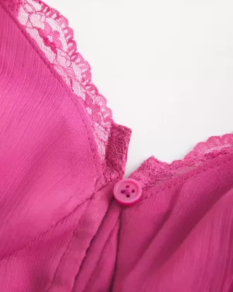 Top babydoll de gasa fácil de llevar