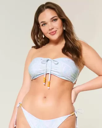 Top de bikini bandeau reversible Top de bikini bandeau reversible