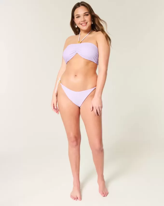 Top de bikini bandeau reversible