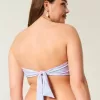 Top de bikini bandeau reversible