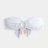 Top de bikini bandeau reversible