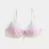 Top de bikini con aros brillantes Top de bikini con aros brillantes