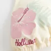 Top de bikini triangular con cuello halter y estampado gráfico de vacaciones de primavera Top de bikini triangular con cuello halter y estampado gráfico de vacaciones de primavera