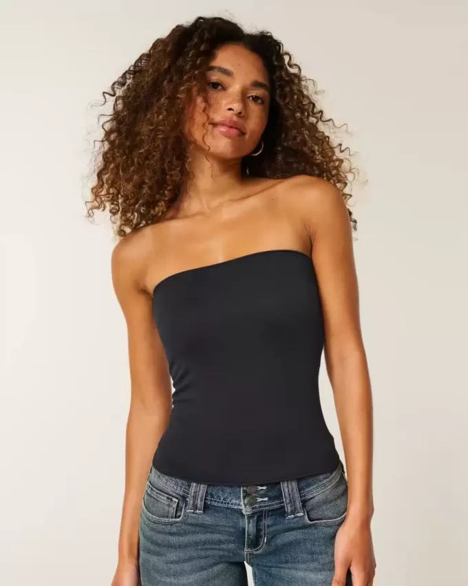 Top de tubo de tela sin costuras Taylor