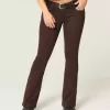 Vaqueros bootcut de tiro ultrabajo Vaqueros bootcut de tiro ultrabajo