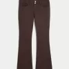 Vaqueros bootcut de tiro ultrabajo Vaqueros bootcut de tiro ultrabajo