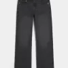 Vaqueros bootcut relajados negros lavados Vaqueros bootcut relajados negros lavados