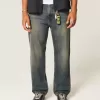 Vaqueros holgados con lavado oscuro Vaqueros holgados con lavado oscuro