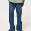 Vaqueros holgados con lavado oscuro Vaqueros holgados con lavado oscuro