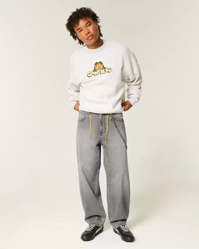 Vaqueros holgados estilo skater gris Vaqueros holgados estilo skater gris