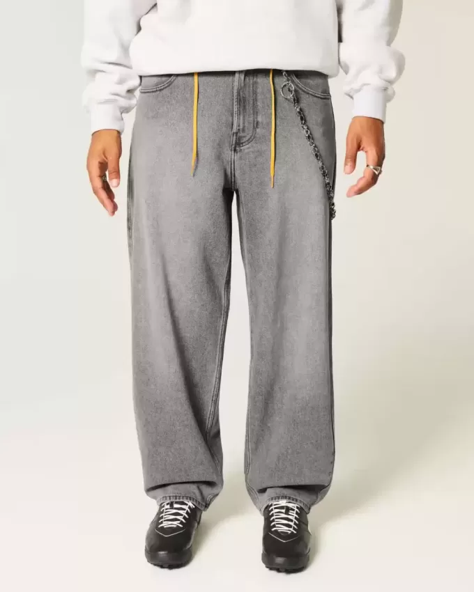 Vaqueros holgados estilo skater gris Vaqueros holgados estilo skater gris
