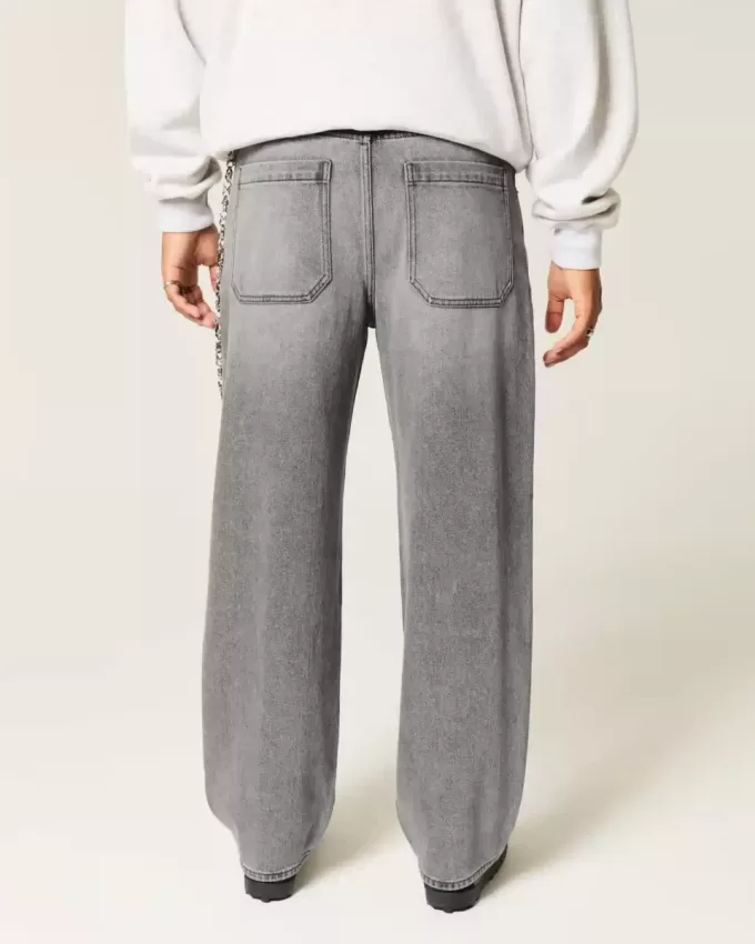 Vaqueros holgados estilo skater gris Vaqueros holgados estilo skater gris