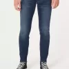 Vaqueros super ajustados con lavado oscuro Vaqueros super ajustados con lavado oscuro