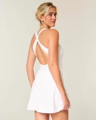Vestido cruzado con cuello halter Gilly Hicks Active Recharge