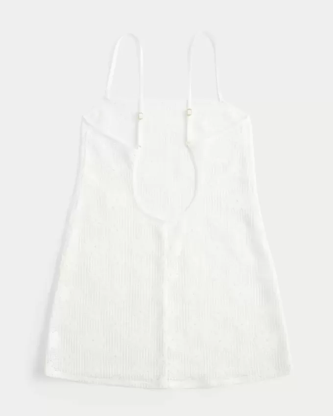 Vestido de punto abierto