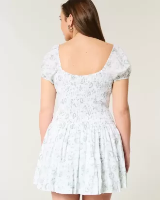 Vestido falda-pantalón abullonado con cintura caída Sofia de Hollister