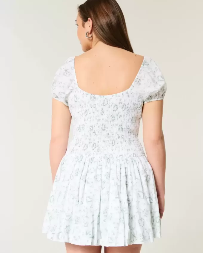 Vestido falda-pantalón abullonado con cintura caída Sofia de Hollister Vestido falda-pantalón abullonado con cintura caída Sofia de Hollister