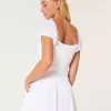 Vestido falda pantalón con cintura caída Hollister Sofia