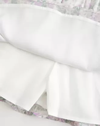 Vestido falda pantalón de gasa
