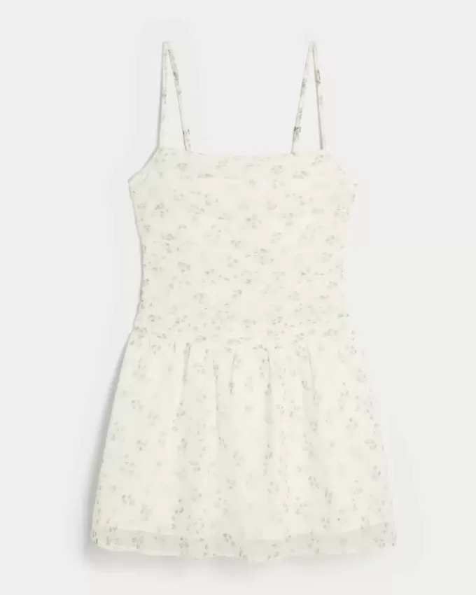 Vestido falda pantalón de gasa Vestido falda pantalón de gasa