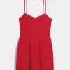 Vestido falda pantalón de mezcla de lino con espalda abierta Vestido falda pantalón de mezcla de lino con espalda abierta