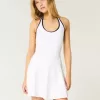 Vestido halter plisado activo de Gilly Hicks Vestido halter plisado activo de Gilly Hicks