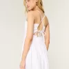 Vestido largo con espalda abierta