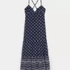 Vestido largo con espalda abierta
