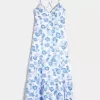 Vestido largo con espalda abierta